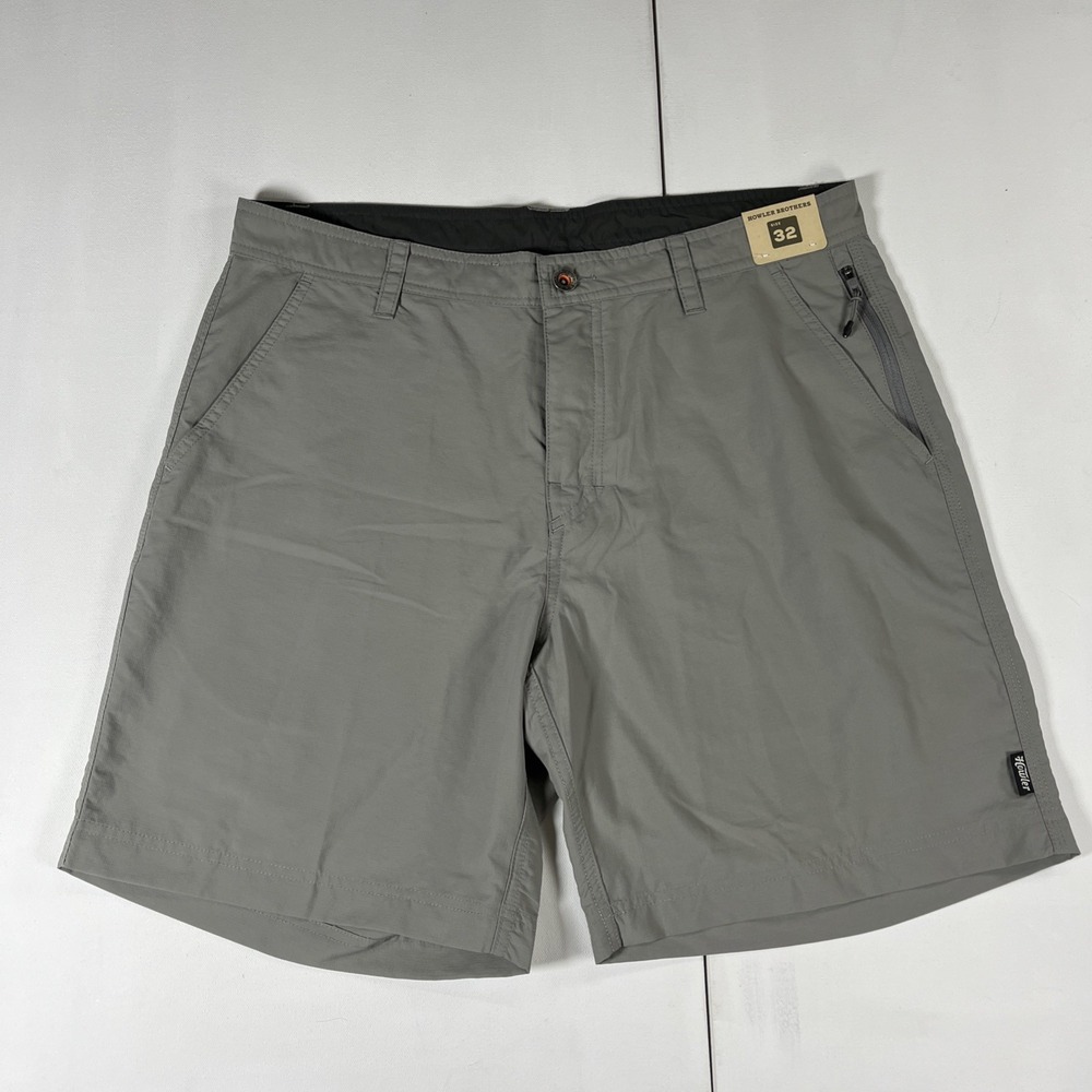 Howler Bros Brothers Men's Horizon Hybrid Shorts Gray Ripstop Size 32 NWT